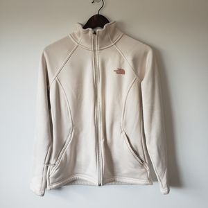 The North Face fleece lined full zip sweater